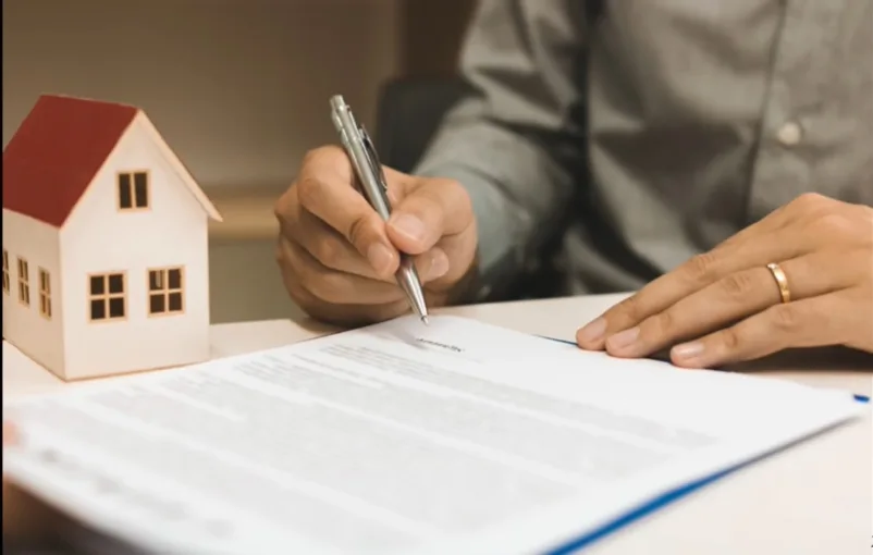 Man reviewing home inspection report